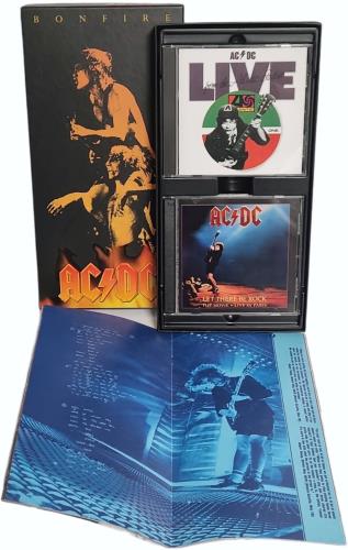 AC/DC Bonfire - 5 Cd Box US CD Album Box Set (700233)